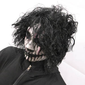 Halloween Phong Cách Đáng Sợ Kinh Dị Kẻ Giết Người Màu Đen Trắng Sọ Quỷ Joker Tóc Điên Kỳ Nghỉ Trang Phục Chủ Đề Cho Đám Cưới Bên Nhựa - Product Image 2