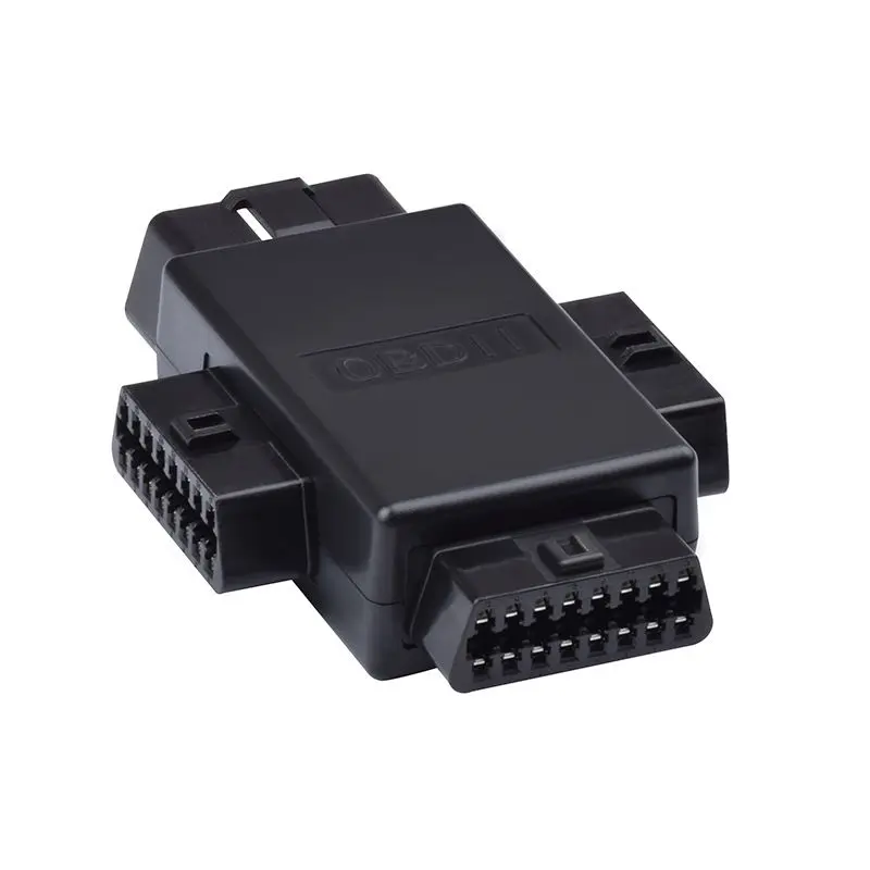 OBD2 1 to 2 adapter connecting line Automobile OBD extension line 16 core wire splitter 1 to 3 16pin plug