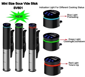 เครื่องปั่นดิจิตอล1400W, เครื่องปั่นพร้อมหม้อหุงข้าวอัจฉริยะจอแสดงผล LED แบบพกพาอุณหภูมิต่ำได้รับการออกแบบใหม่ - Product Image 2