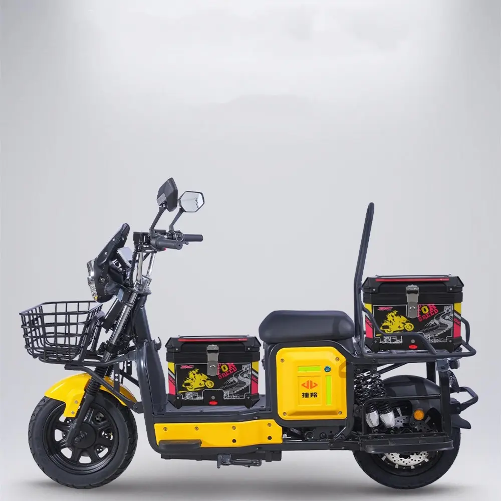 Novo design da motocicleta elétrica de uso doméstico mais vendida da fábrica na China, preço acessível para motocicleta elétrica