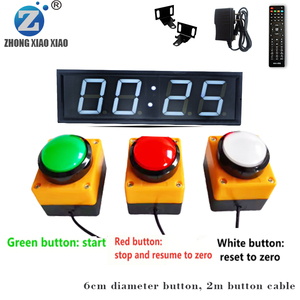 HONGHAO ha condotto l'orologio sincrono elettronico all'ingrosso conto alla rovescia LED orologio da parete da scrivania cronometro da remoto camera di fuga Timer - Product Image 3