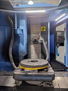 HMC800 BT50 Fanuc <span class=keywords><strong>Controller</strong></span> <span class=keywords><strong>3</strong></span>-Achsen-Hochleistungsfräsmaschine <span class=keywords><strong>cnc</strong></span> horizontales Bearbeitungs zentrum für die Metall bearbeitung