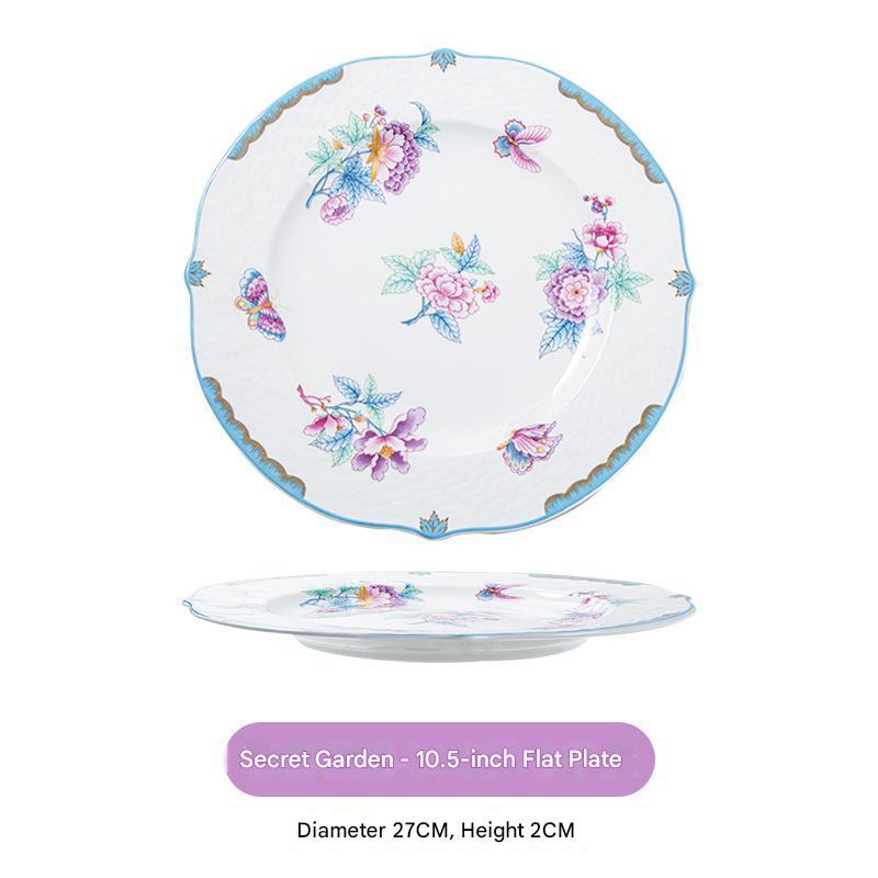 Assiette plate de 10,5 pouces