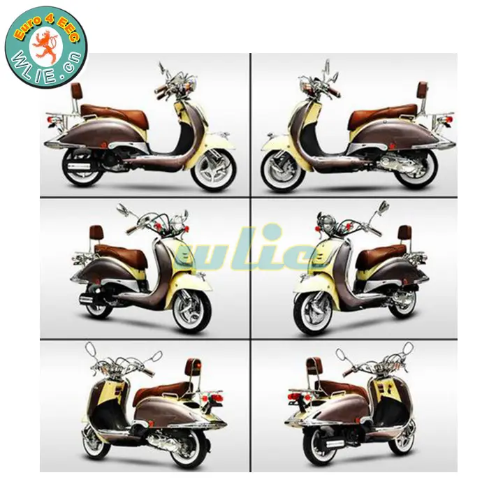 Hot Sale Znen verkauft gut sportliche 125cc 150cc Gas Roller in Burma Motorrad Motor Retro 50cc/125cc (Euro 4)