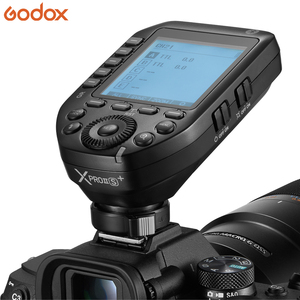 Godox宏闪光触发器XPROIIS + 适用于MF12-DK1宏迷你闪光速度计内置X系统TTL闪光相机支持扩散器