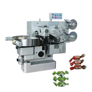 Blister Packing Machine for Candy <strong>Cut</strong> <strong>Flow</strong> Pack Candy Wrapping Machine Hard Candy Packing Machine - Product Image 1