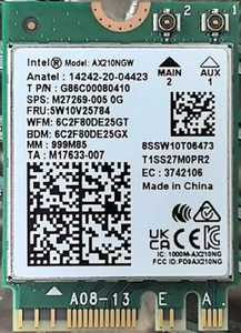 EDUP 2400Mbps Tri-Band 2.4G/5.8G/6GHz AX210 NGFF <span class=keywords><strong>Wifi</strong></span> Adapter 6E bt5.2 M.2 in-tel ax210ngw cho máy tính xách tay - Product Image 6