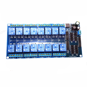 16 canali 5V 12V modulo relè scheda scudo con optoaccoppiatore supporto Trigger alto e basso livello per Arduino - Product Image 4
