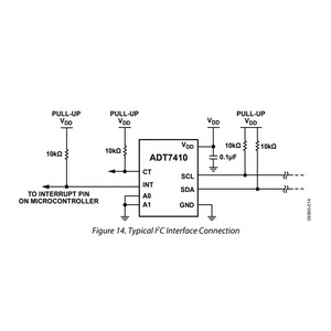 ADT7410TRZ-REEL <strong>Temperature</strong> <strong>Sensor</strong> IC ADT7410TRZ-REEL7 8-SOIC ADT7410TRZ &plusmn;0.5&deg;C Accurate 16-Bit Digital I2C <strong>Temperature</strong> <strong>Sensor</strong>