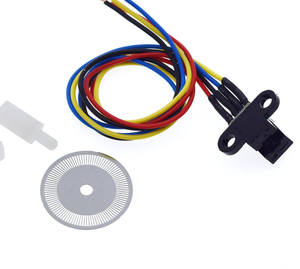 光電速度センサーエンコーダーコード付きディスクコードホイールスマートカー用5V Arduino DIY新品 - Product Image 1