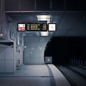 Пользовательский тип бар ЖК-дисплей экран модуль автобусный Железнодорожный транспорт метро пассажирская информационная система отображения - Product Image 4