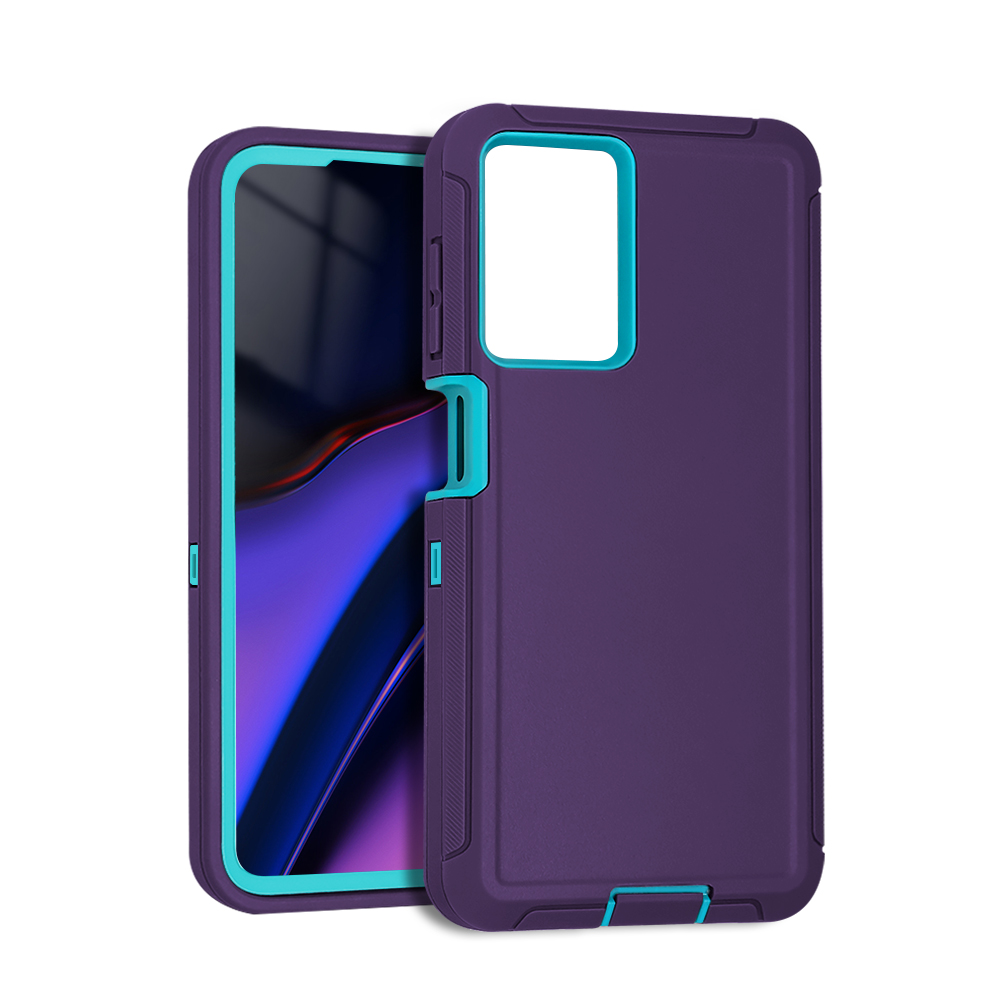 Violet + bleu sarcelle