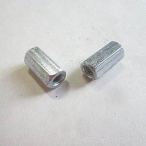 Hexagonal long nut Nickel Plated <strong>M3</strong> M4 M5 M6 M8 M10 M12 M14 M16 M20 Hex Stainless Steel <strong>Coupling</strong> Nuts - Product Image 4
