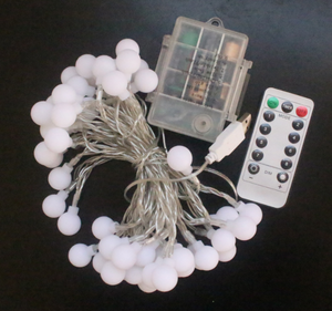Remote <strong>Control</strong> USB Waterproof Eight <strong>Function</strong> Battery Box <strong>LED</strong> Ball <strong>Light</strong> <strong>String</strong> - Product Image 2