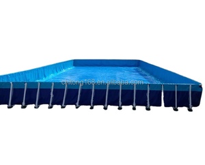 Personalizado Rectangular Intex marco de Metal piscina 12x36ft - Product Image 1