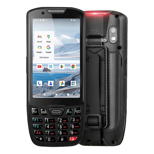Google PDA 4.0 Inches Touch Screen Android13 Handheld Terminal Barcode Scanner 1d/2d Terminal Device with WIFI 4G Keyboard - Product Image 1