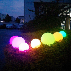 16 צבע צף בריכת אורות שינוי RGB LED כדור אורות עמיד למים 20cm 15cm 12cm 8cm ג 'קוזי לילה אורות בריכה