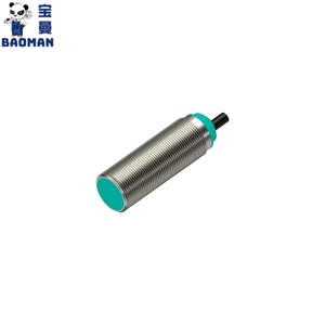 Pepperl + Fuchs 3-проводной NBB5-18GM60-I3 Индуктивный аналоговый датчик с плавным креплением, быстрое время восстановления для быстрого реагирования - Product Image 4