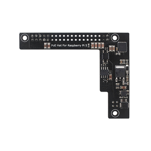 Raspberry Pi 5 PoE + HAT Board IEEE 802.3af/at compatibile Gigabit Ethernet PoE Board modulo per IoT Industrial - Product Image 2