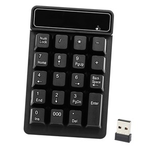 Teclado numérico inalámbrico de 2,4 Ghz, teclado numérico de sensación mecánica, teclado de 19 teclas con receptor USB a prueba de agua - Product Image 2