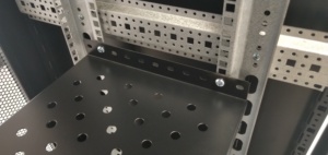Sunucu rafı Metal sabit raf tepsisi sabit raf kullanımı için 19 inç Network dolabı 1U - Product Image 3
