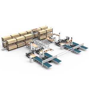 Pannello mobili linea di produzione di nidificazione Cnc 1325 2030 Atc Auto carico e scarico macchina per la lavorazione del legno per armadi da cucina