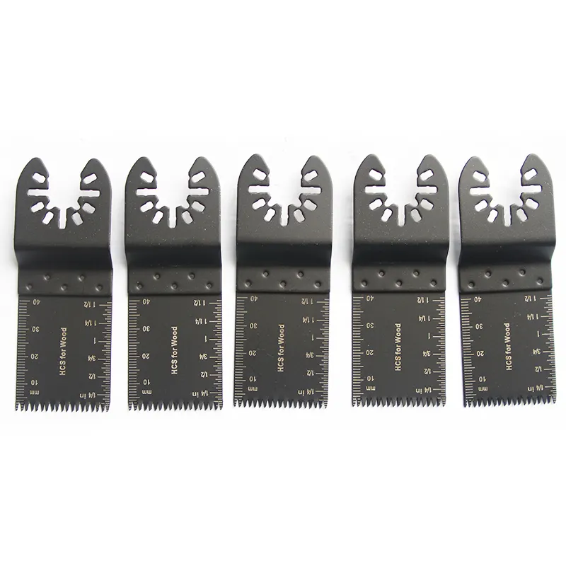 Ferramenta multi oscilante multitool Bi-Metal lâminas de serra para o plástico, madeira, metal macio Multi-Função Lâmina de Serra