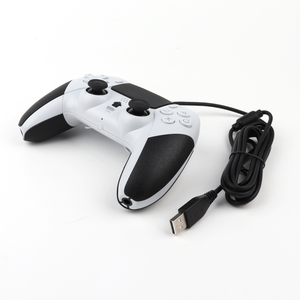 Controlador de juegos con cable para P4 Pro Controlador de consola delgada Gamepad Joystick Control para PC Win Games Accesorios de videojuegos - Product Image 4