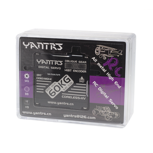 YANTRS Digital Coreless <strong>Servo</strong> for <strong>Rc</strong> Models 60KG High Torque 0.10sec Speed Steel Gear IP67 Grade Waterproof <strong>Servo</strong> for <strong>Rc</strong> Car