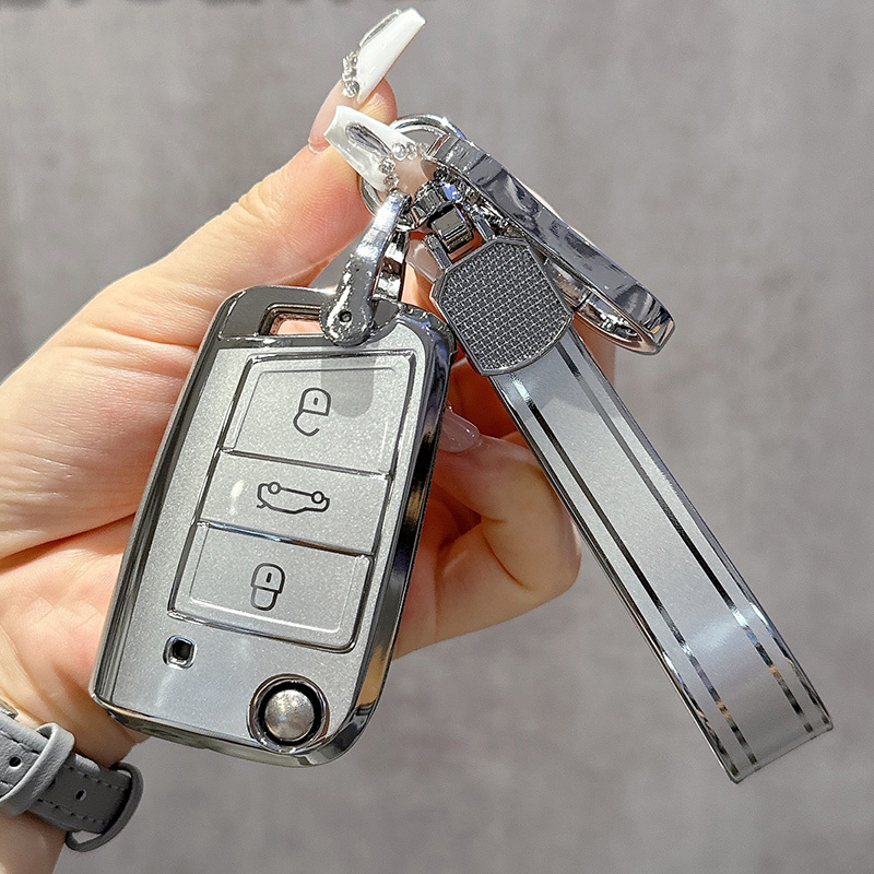 Silver+Key Chain