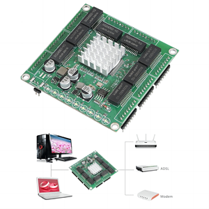 Interruttore Ethernet a 8 porte modulo Gigabit 12/24V scheda di rete domestica interruttore Ethernet PCB per il gioco 2/4/6/8 porta ethernet Switch pcb