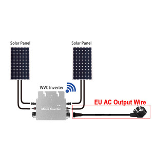 Mikro inverter700W 800W 600W stand WIFI güneş sistemi akıllı Mppt Diy GÜNEŞ PANELI VDE Wvc mikro invertör - Product Image 4
