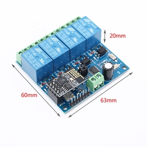 12V <strong>ESP8266</strong> ESP-01 4 Channel <strong>Wifi</strong> <strong>Relay</strong> <strong>Module</strong> Remote Control <strong>Switch</strong> For Smart Home IOT Transmission Phone APP Controller - Product Image 5