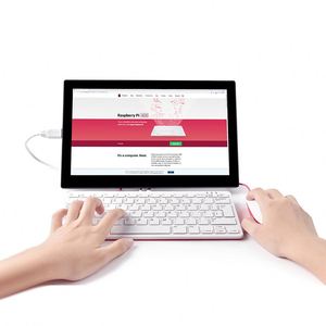 Raspberry Pi máquina todo en uno Pi400 Raspberry Pi teclado computadora kit 4K pantalla dual computadora portátil Raspberry Pi 4 - Product Image 2