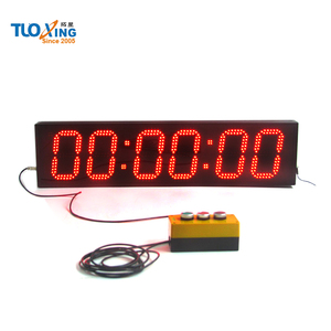 Timer digitale portatile da 6 pollici con conto alla rovescia a LED da 6 cifre impermeabile e pulsante di avvio di ripristino Extra - Product Image 3