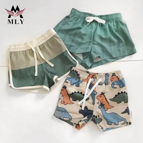 Costumi da bagno stampati per bambini e ragazzi costume da bagno caldo vendita su misura per bambini pantaloncini da bagno