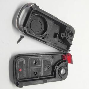 ใหม่เคสรถพับกุญแจรีโมทสำหรับ M-Ercedes B-Enz 1/2/3/4ปุ่ม Flip Key พร้อมใบมีดขวา - Product Image 3