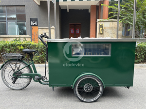 Tùy chỉnh hoa xe đạp đường phố di động <span class=keywords><strong>Ice</strong></span> <span class=keywords><strong>Cream</strong></span> Snack xe đạp đường phố cà phê giỏ hàng - Product Image 3