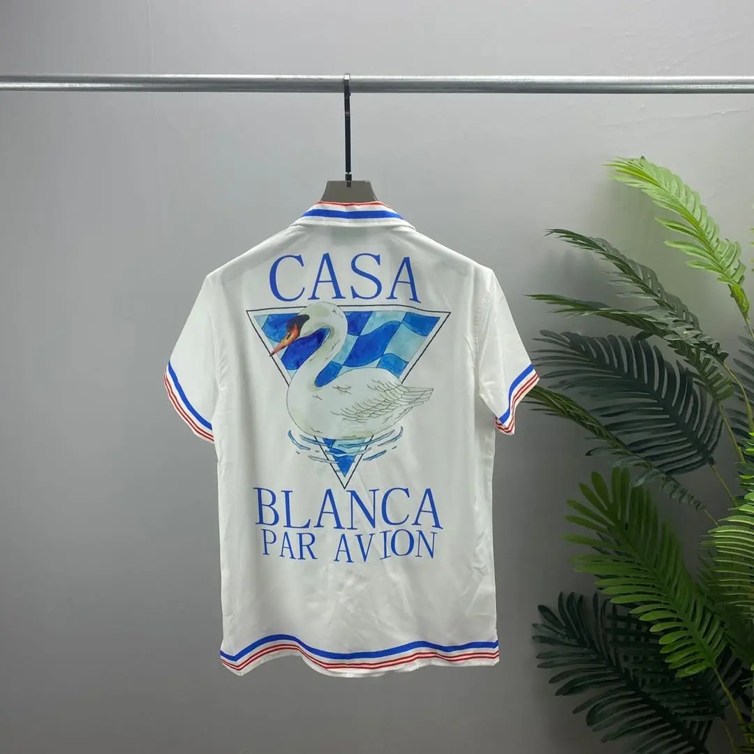 NOVEDAD DE VERANO 2022, Digital 3D Camiseta con estampado, camisa con solapa, forro abierto, camisa con patrón de satén, fabricante de ropa china