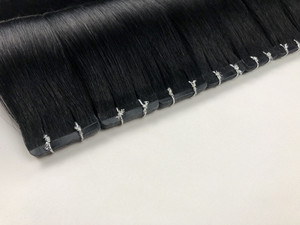 Invisible Tape in <strong>Human</strong> Hair Extension for a Natural <strong>Look</strong>, Invisible Clip in Hair Extensions - Product Image 5