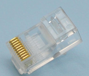 顶级RJ11 RJ45连接器CAT6 8P8C RJ45插头连接器RJ45以太网连接器