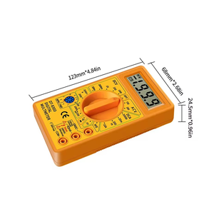Probador de multímetro digital, diodo de sonda con paquete de blíster, medidor de voltaje, amperios, ohmios, probador multifunción - Product Image 6