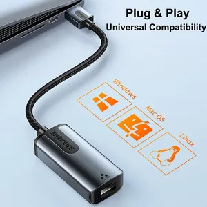 SAMZHE USB Ethernet USB 3.0 2.0 bis RJ45 HUB für Computer Ethernet Adapter Netzwerk karte USB Xiaomi Mi Box S Nintendo Switch - Product Image 6