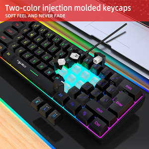 Teclado Gamer Professional Mechanical <strong>Keyboard</strong> 61Keys Backlit <strong>Keyboard</strong> Custom RGB <strong>Keyboard</strong> Gaming for Desktop Android - Product Image 6