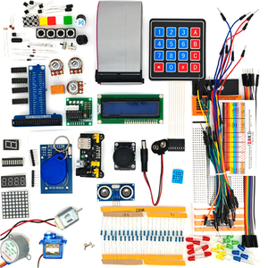 Adecuado para Arduino Uno R3 principiante GO kit sin placa base Learning Suite con caja de venta al por menor para educación escolar