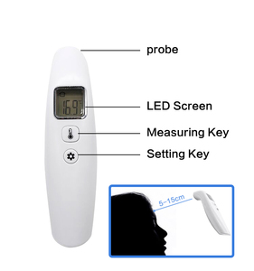 Medical Grade Fast Reading Infrared Digital <strong>Thermometer</strong> <strong>with</strong> Fever Alarm and <strong>Memory</strong> <strong>Function</strong> - Product Image 5