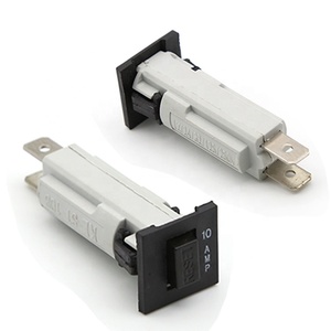 Mini protector de sobrecarga en miniatura Interruptor térmico a presión eléctrico Disyuntor reiniciable Empuje para reiniciar - Product Image 1