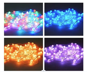 Smart App Control Holiday Led <strong>Light</strong> <strong>String</strong> Waterproof Fairy <strong>Lights</strong> Rgb Colorful Christmas Tree Decorative <strong>Lights</strong> - Product Image 5
