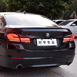 ชุดประกอบไฟท้าย LED สำหรับ BMW 5 Series รุ่น11-17 F10 F18ดัดแปลง21โมเดลใหม่เลนส์สีแดง ABS ไฟไหล12V - Product Image 5