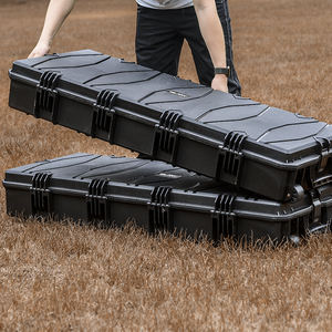 Glary Stackable cứng hợp chất cung trường hợp hộp không thấm nước súng lưu trữ trường hợp Hộp chống sốc nhựa dài súng trường hợp hộp với bánh xe - Product Image 6